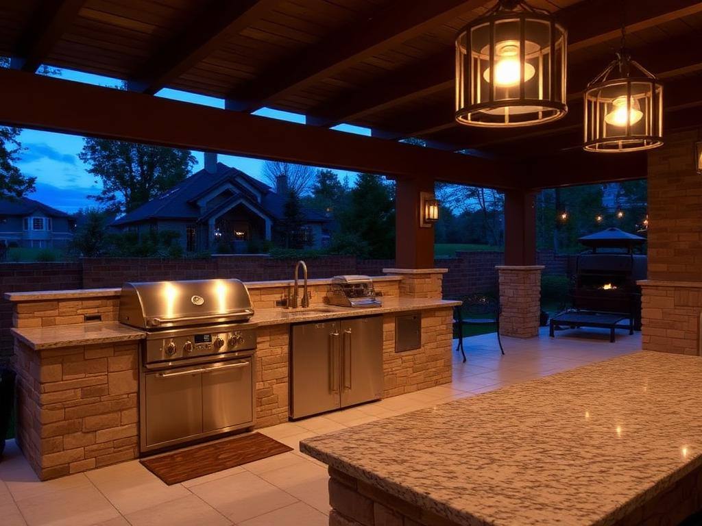 Estate Outdoor Kitchen