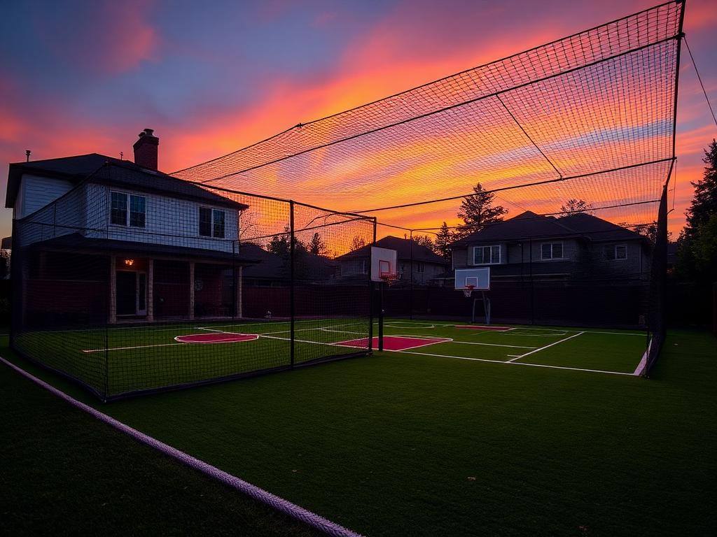 Residential Sport Cages & Courts